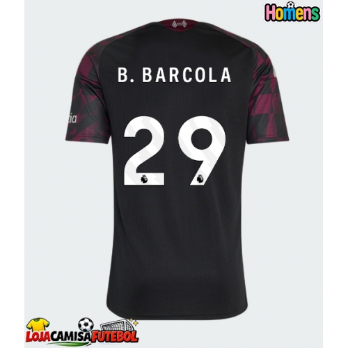 Camisa de Futebol Liverpool Bradley Barcola #29 Equipamento Alternativo 2026-27 Manga Curta